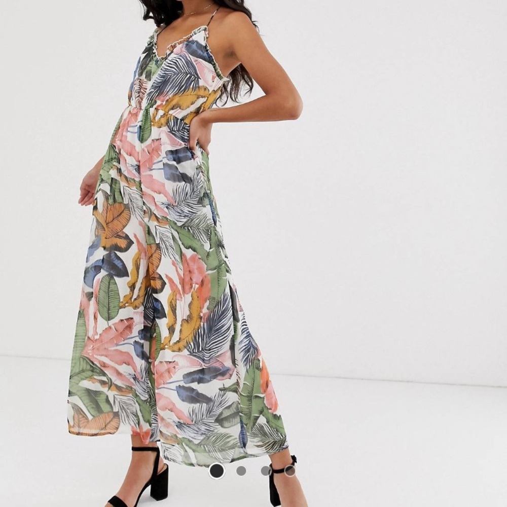 ASOS floral jumpsuit size 6